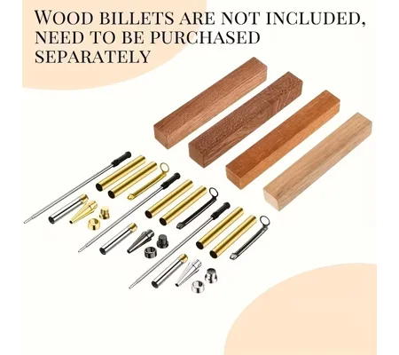 Slim line pen kits
