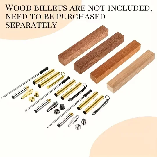 Slim line pen kits