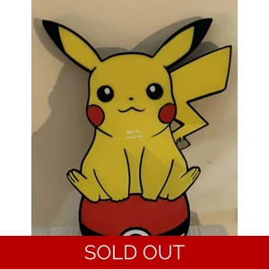 YELLOW MONSTER PLAQUE