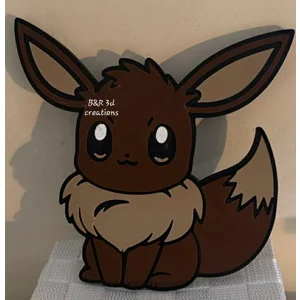BROWN FOX PLAQUE