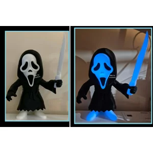 Ghost man glow in the dark