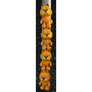 ORANGE CAT MAGNET