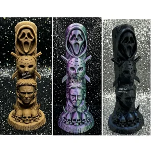 Horror totem pole