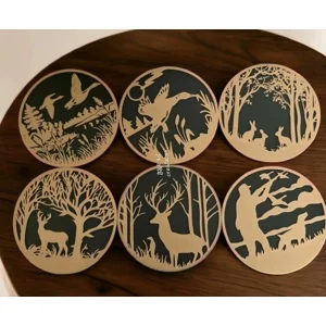 HUNTING COASTER SET
