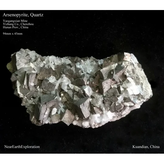 Arsenopyrite - Yaogangxian Mine, Hunan, China