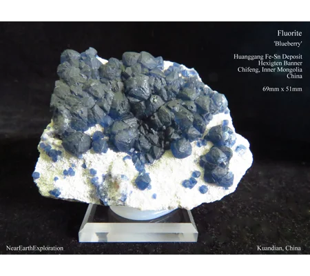 Fluorite - Huanggangliang Complex, Inner Mongolia, China