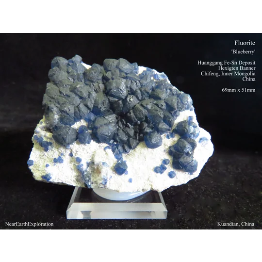 Fluorite - Huanggangliang Complex, Inner Mongolia, China