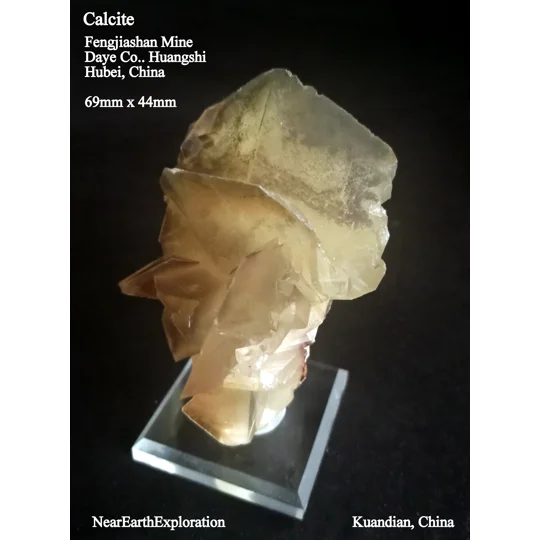 Calcite - Fengjiashan Mine, Hubei, China