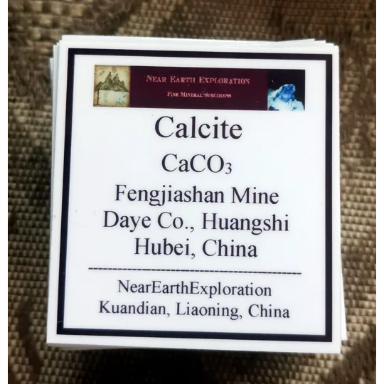 Calcite - Fengjiashan Mine, Hubei, China