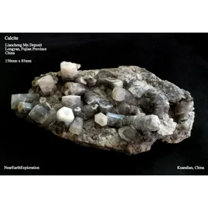 Calcite - Liancheng Mn Deposit, Fujian Province, China
