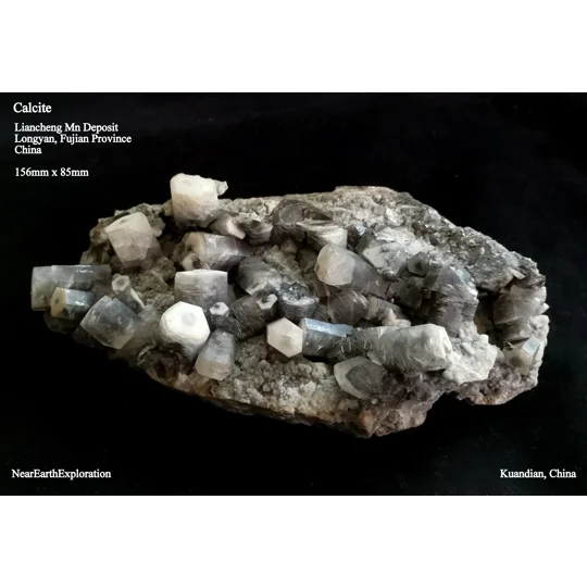 Calcite - Liancheng Mn Deposit, Fujian Province, China