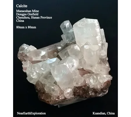 Calcite - Manaoshan Mine, Hunan, China