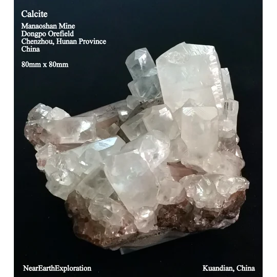 Calcite - Manaoshan Mine, Hunan, China