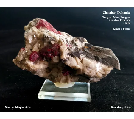 Cinnabar - Tongren Mine, China