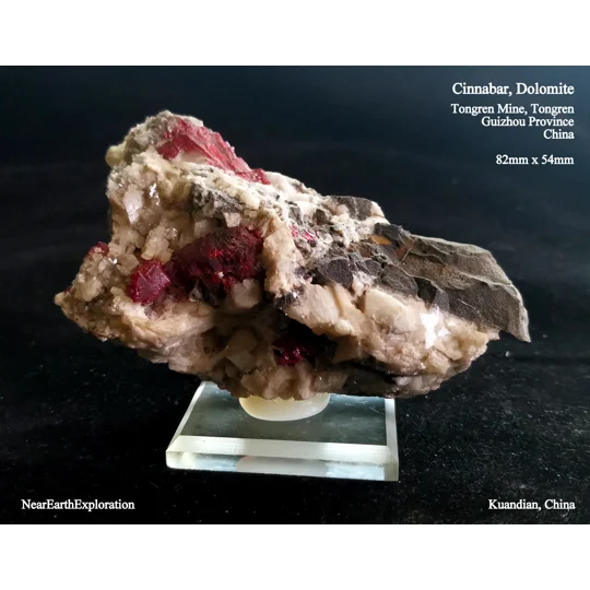 Cinnabar - Tongren Mine, China