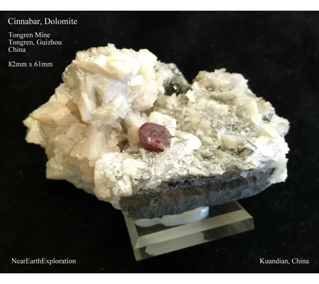 Cinnabar - Tongren Mine, China