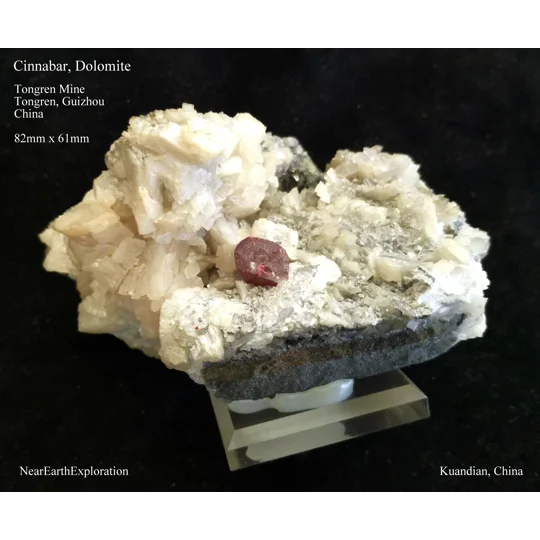 Cinnabar - Tongren Mine, China