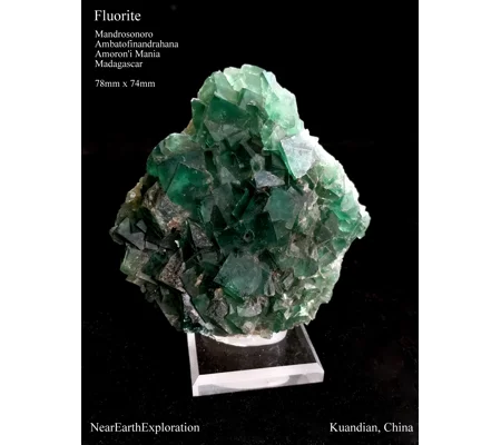 Fluorite - Mandrosonoro, Madagascar