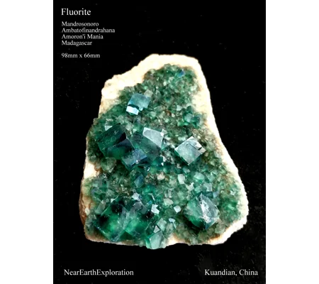 Fluorite - Mandrosonoro, Madagascar
