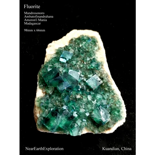 Fluorite - Mandrosonoro, Madagascar