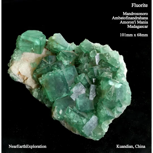 Fluorite - Mandrosonoro, Madagascar