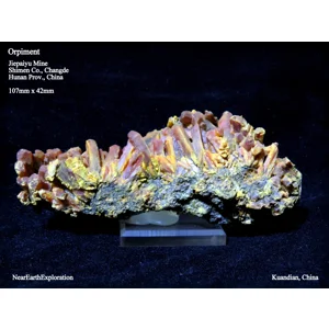 Orpiment - Jiepaiyu Mine, China