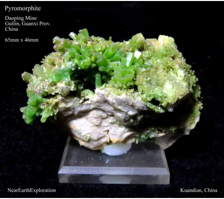 Pyromorphite - Daoping Mine, China