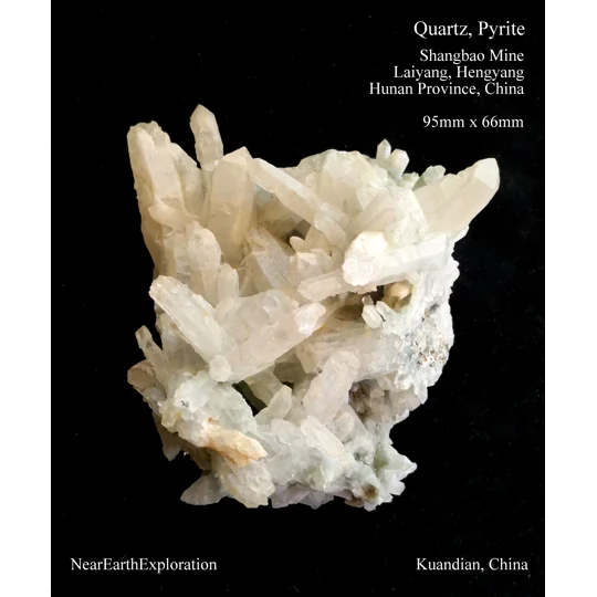 Quartz - Shangbao Mine, China