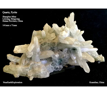 Quartz - Shangbao Mine, Hunan, China