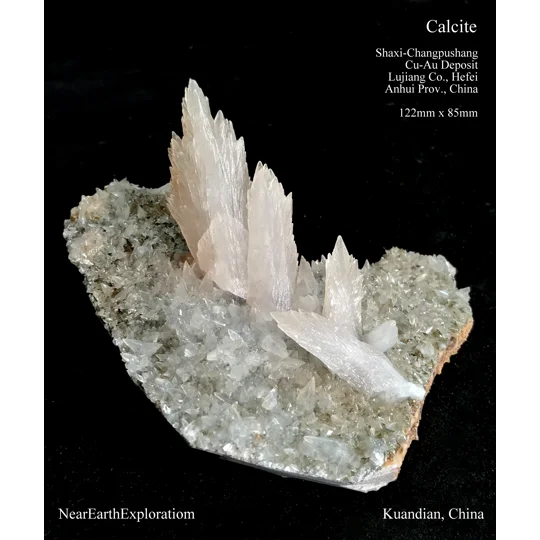 Calcite - Shaxi Mine, Anhui, China
