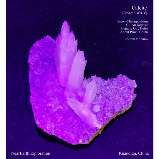 Calcite - Shaxi Mine, Anhui, China