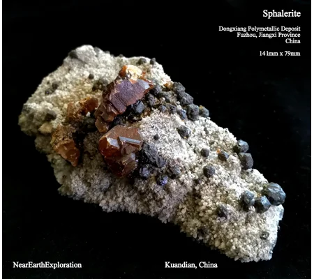Sphalerite - Dongxiang Polymetallic Deposit, China