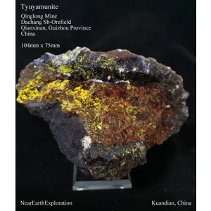 Tyuyamunite - Qinglong Mine, China