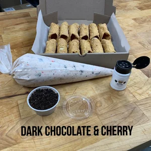 Don's Dark Chocolate & Cherry Cannoli Kit