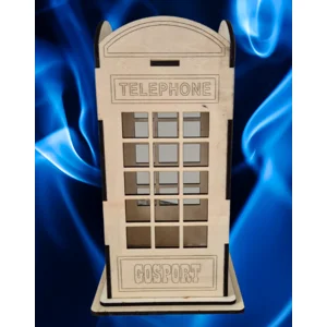 Telephone Box Tealight Lantern