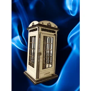 London Telephone Box Tealight Lantern