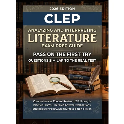 CLEP test prep subject exam guide Analyzing and Interpreting Literature