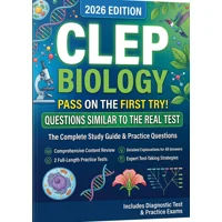 CLEP test prep subject exam guide Biology