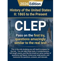 CLEP test prep subject exam guide History 1865 to Present