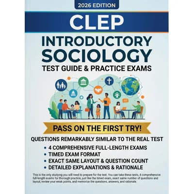 CLEP test prep subject exam guide Intro Sociology