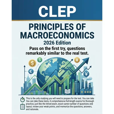 CLEP test prep subject exam guide Principles of Macroeconomics