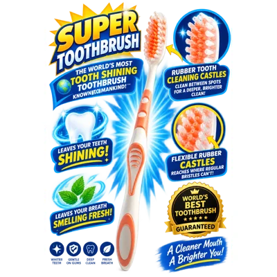 Super Toothbrush - The worlds most tooth-shining toothbrush