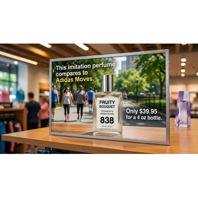 Fruity Bouquet compares to Adidas Moves, $1 Promo Special