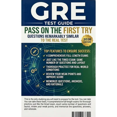 GRE Exam Test Prep Guide