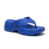 Tennis Shoe Flip Flops Royal Blue - Year round slip ons