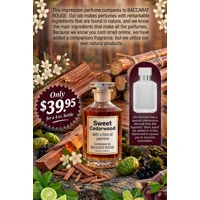 Sweet Cedarwood compare to Baccarat Rouge