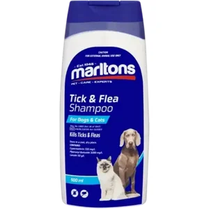Marltons Tick & Flea Shampoo 500ml