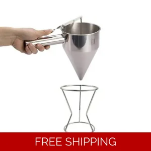 Conical Dough/Batter Funnel