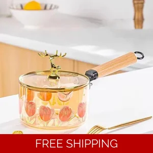 Mini Glass Pot Cookware