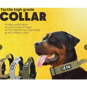Tactical Dog Collar with Control Handle